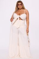 Ladies Kit Cream Jumpsuit