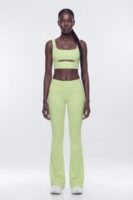 ButterSoft Cut Out Long Line Sports Bra - Pistachio