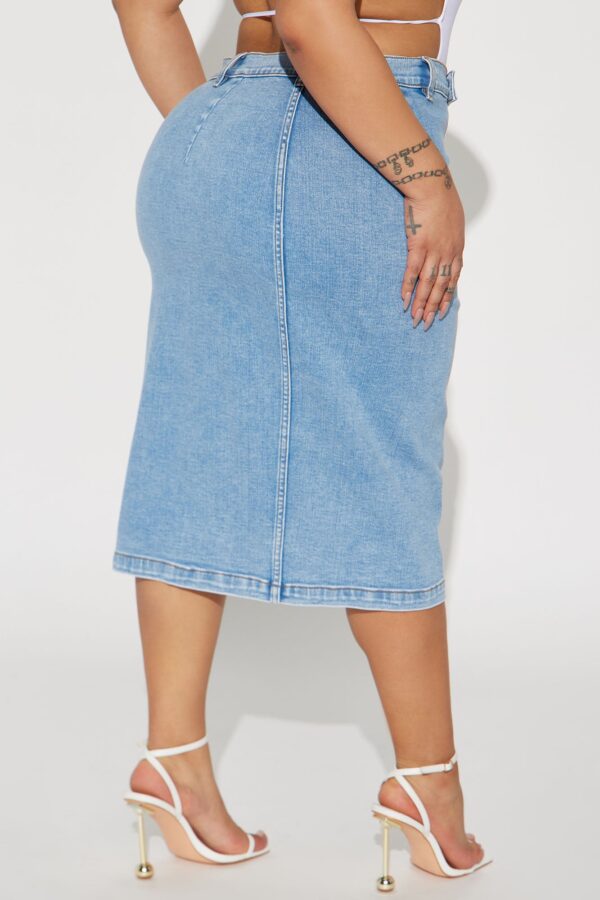 Skirt in Denim 98% cotton