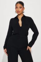 Jumpsuit in Black 100% polyester