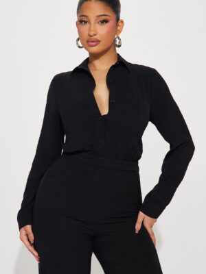 Jumpsuit in Black 100% polyester