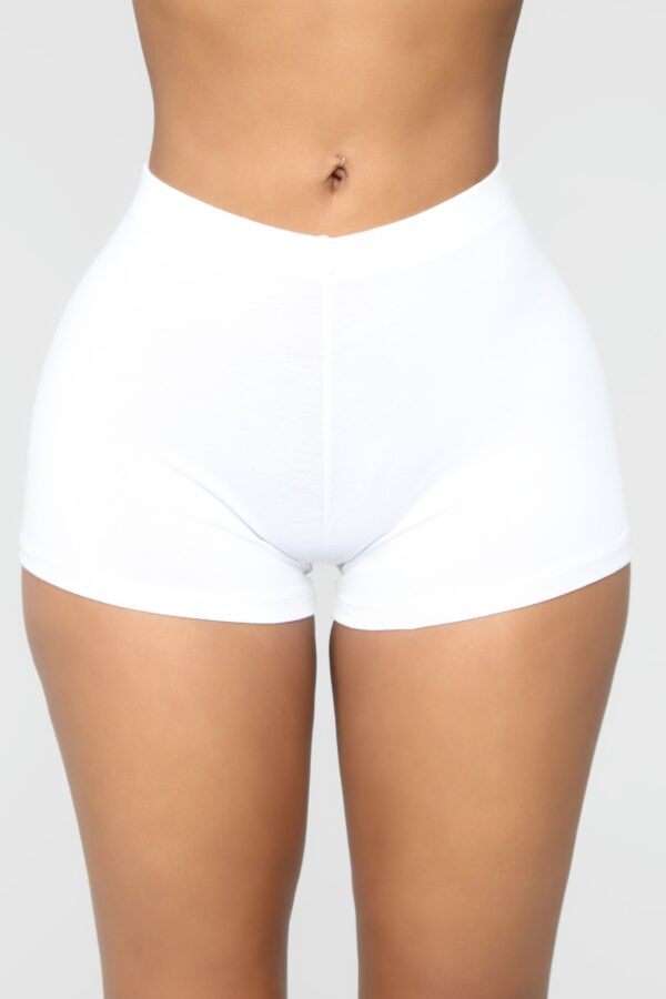 White Shorts with mini