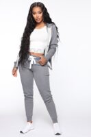 Pants in Heather Grey
