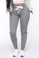 Pants in Heather Grey