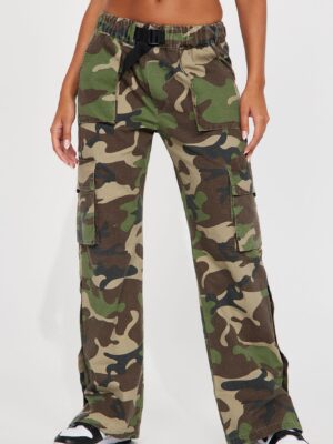 Pants in Olive 100% cotton