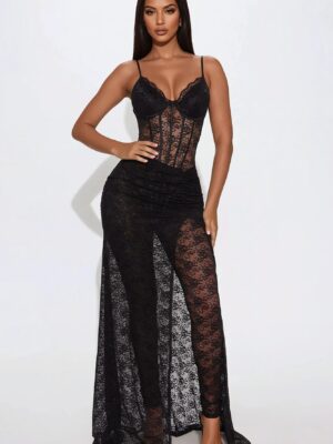 Jumpsuit in Black 100% nylon