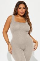 Stone Jumpsuit with turtle neck