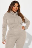 Stone Jumpsuit with turtle neck
