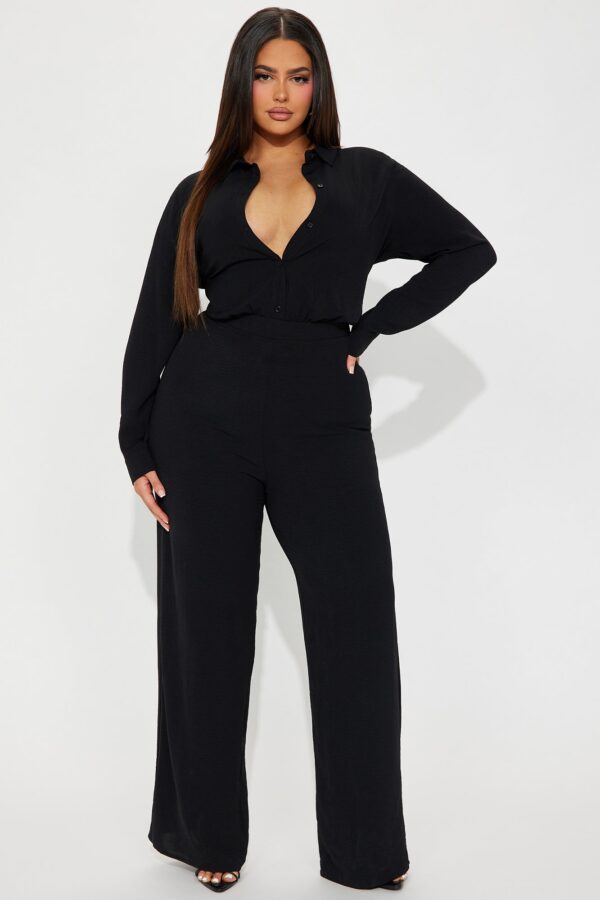 Jumpsuit in Black 100% polyester