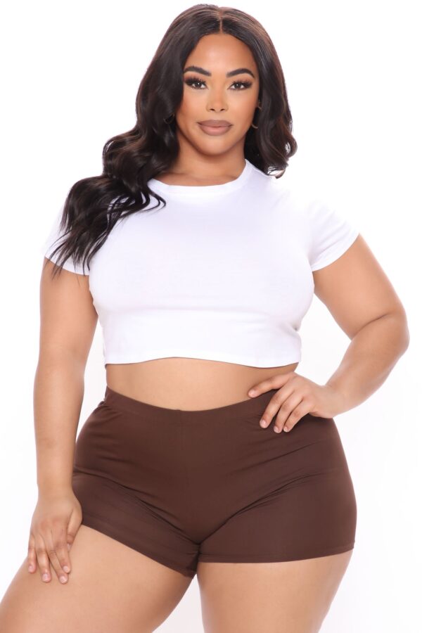 Chocolate Mini Shorts