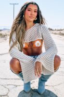 Ladies Kit Cream Pullover