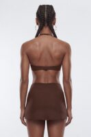 Piece in Brown 77% polyester and 23% spandex