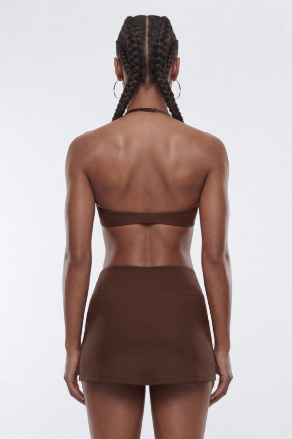 Piece in Brown 77% polyester and 23% spandex