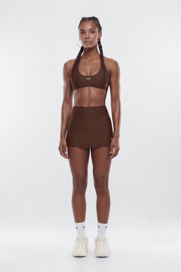 Piece in Brown 77% polyester and 23% spandex