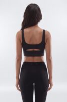 Top in Black 82% polyester and 18% spandex