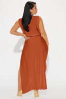 Ladies Kit Rust Dress
