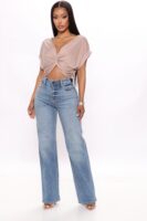 Pants in Blue 70% cotton