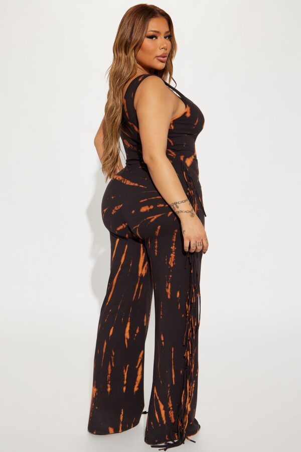 Jumpsuit in Black 95% cotton