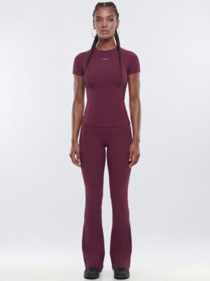 ProStretch™ Short Sleeve Sports Top - Merlot
