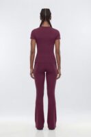 ProStretch™ Short Sleeve Sports Top - Merlot