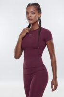 ProStretch™ Short Sleeve Sports Top - Merlot