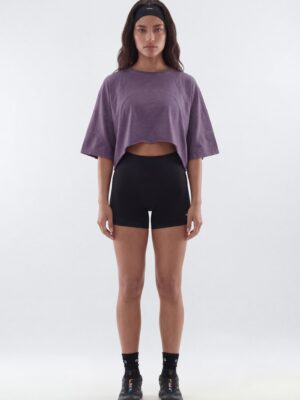 Shorts in Black 81% nylon and 19% spandex
