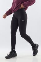 V-Neck Leggings in Black