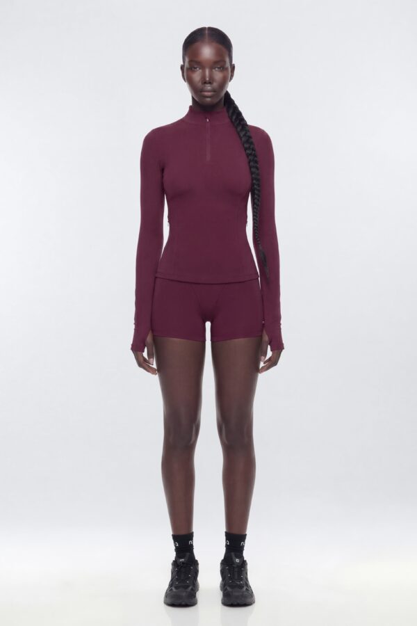 Mock-Neck Pullover
