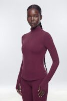 Mock-Neck Pullover