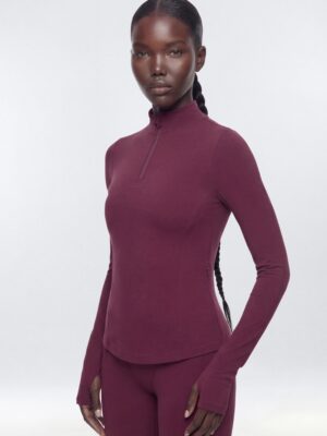 Mock-Neck Pullover