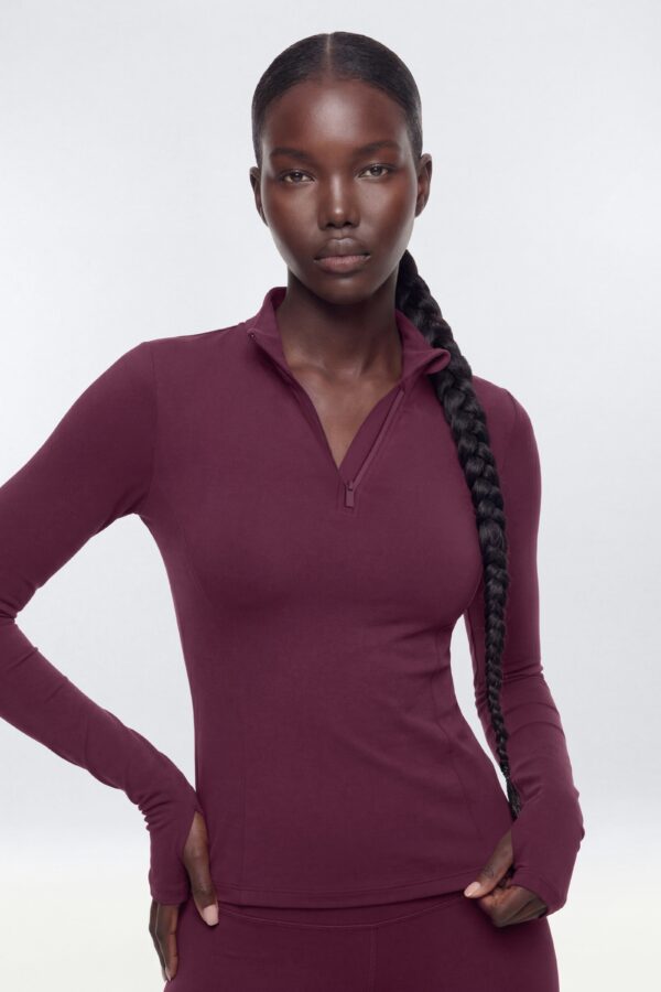 Mock-Neck Pullover