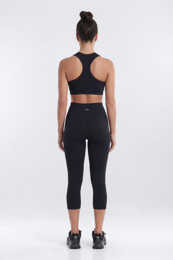 V-Neck Top in Black