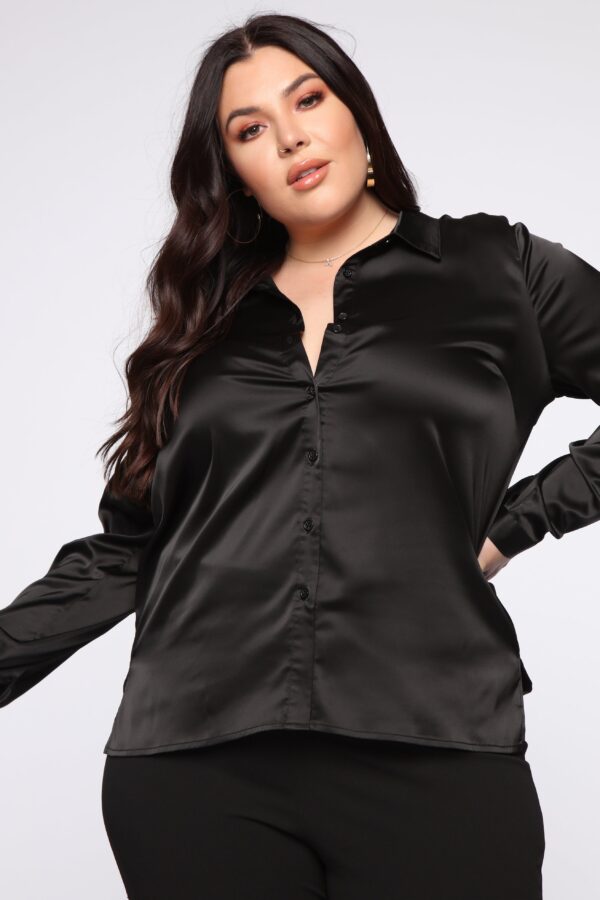 Black Top with satin