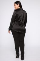 Black Top with satin