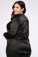 Black Top with satin