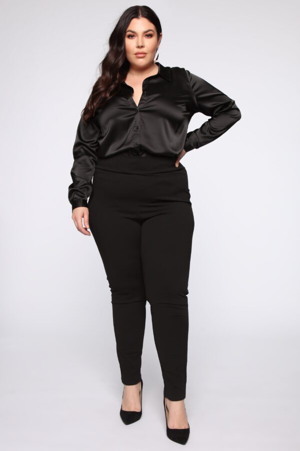 Black Top with satin