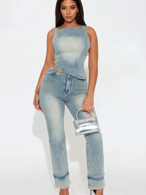 Ladies Kit Denim Pants
