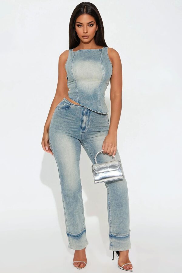 Ladies Kit Denim Pants