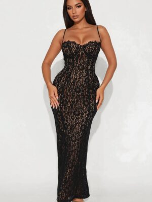 Dress in Black 60% cotton