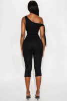 Jumpsuit with an one shoulder