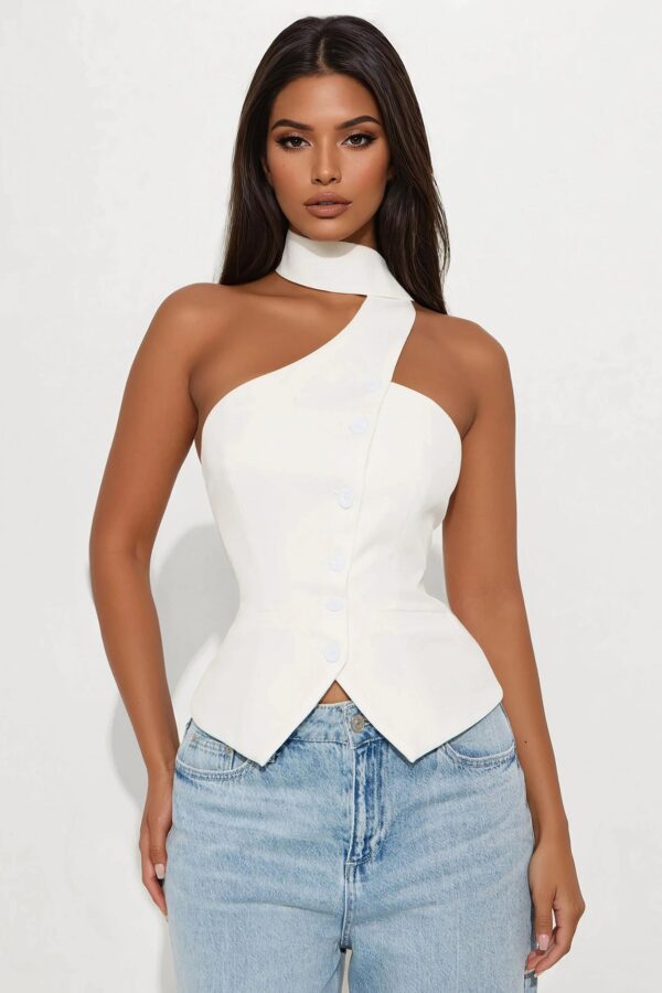 Ladies Kit Ivory Vest