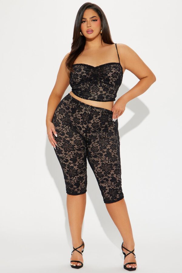 Leggings with contrast trim