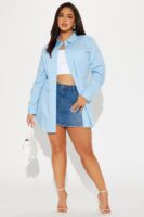 Ladies Kit Blue Shirt