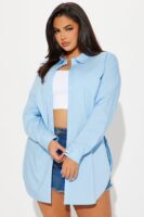 Ladies Kit Blue Shirt
