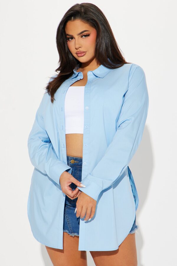 Ladies Kit Blue Shirt
