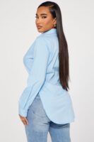 Ladies Kit Blue Shirt