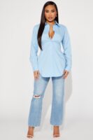 Ladies Kit Blue Shirt