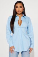 Ladies Kit Blue Shirt