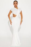 White Dress with maxi