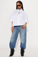 Shirt in White 100% cotton